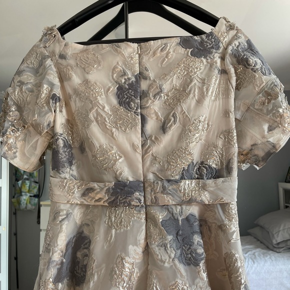 Terani Couture Floral Evening Dress Custom Altered Size 16 - Picture 12 of 16